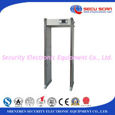 IP67 33 Multi Zones Door Metal Detector Security Gate With Lcd Display