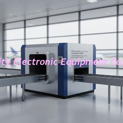 Operasyon Gücü 220AVC 10 50Hz 3Hz Tünel Boyutları 1020 mm 1313 mm'lik X-Ray Bagaj Tarayıcıları Havaalanı Güvenliği için İdeal