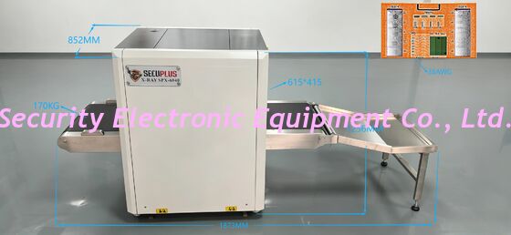 Çok Dilli SECUPLUS Otel X Ray Bagaj Tarama Makinesi 160KV SPX-6040