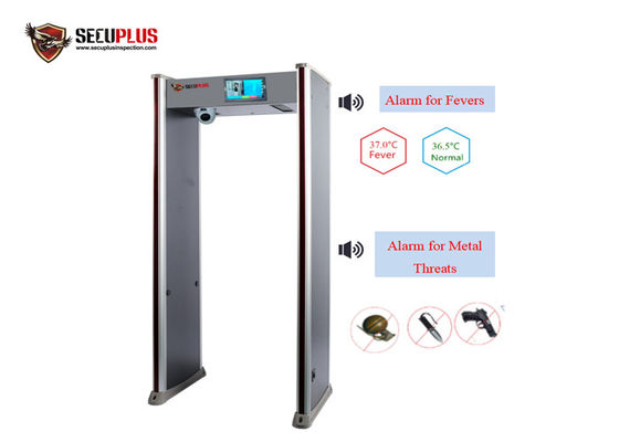18 Bölgeli IR Termal Kamera 10W 50cm Metal Dedektör Kapısı