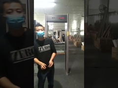 SPW-IIIC Metal dedektör kapısı ve termometre